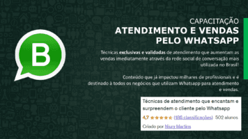 Atendimento e Vendas pelo Whatsapp