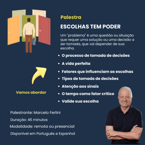 O PODER DAS ESCOLHAS
