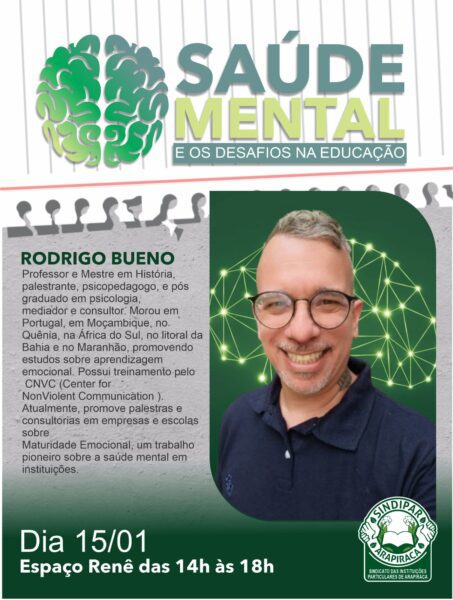 Palestra ProBono Maturidade Emocional | Banco De Palestrantes