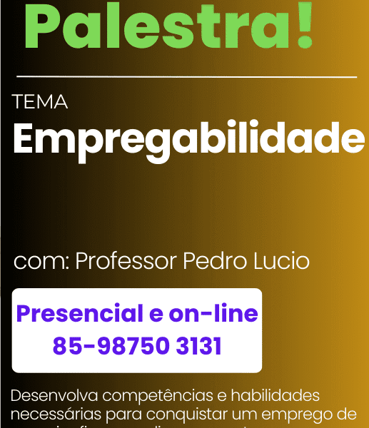 PALESTRA SOBRE EMPREGABILIDADE