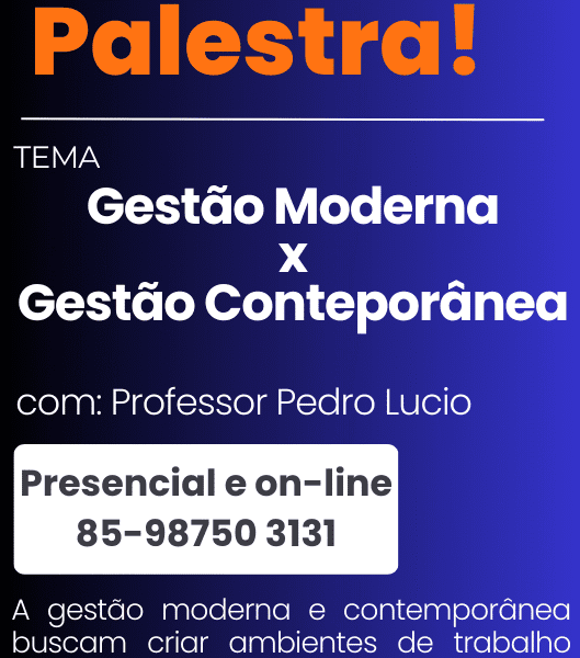 GESTÃO MODERNA X GESTÃO CONTEPORÂNEA