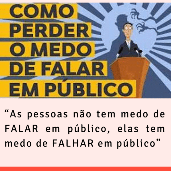 MEDO DE FALAR EM PÚBLICO