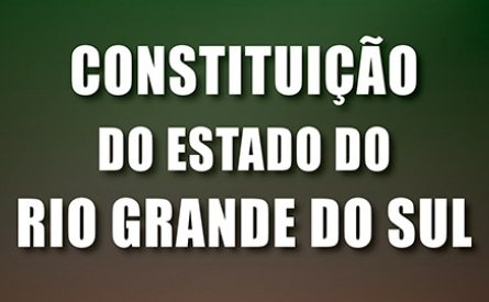 CONSTITUIÇÃO ESTADUAL DO RIO GRANDE DO SUL PARA CONCURSOS