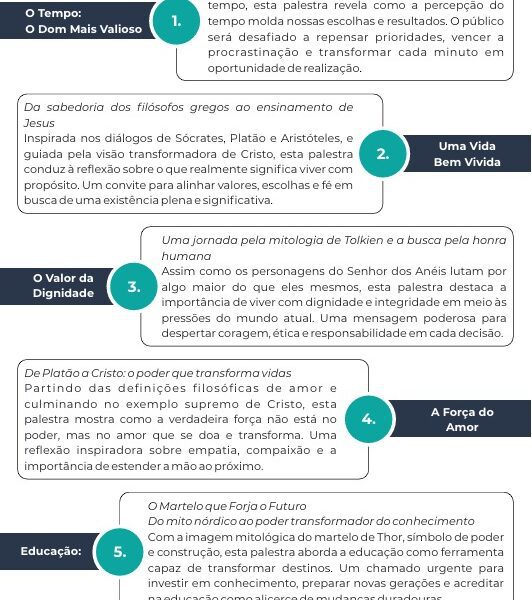 O tempo: O dom mais valioso