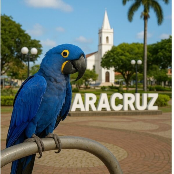 A ARARINHA AZUL CAPIXABA DE ARACRUZ