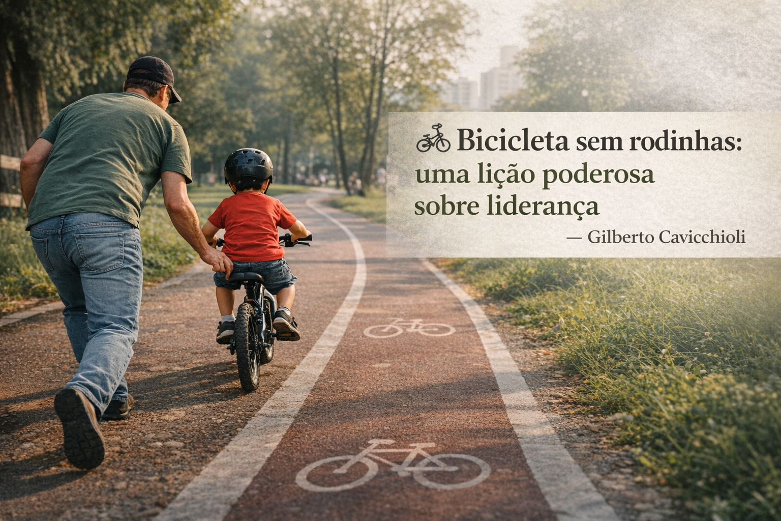 Liderança - Bicicleta sem Rodinhas: O Líder diante do Desafio de Soltar a Equipe