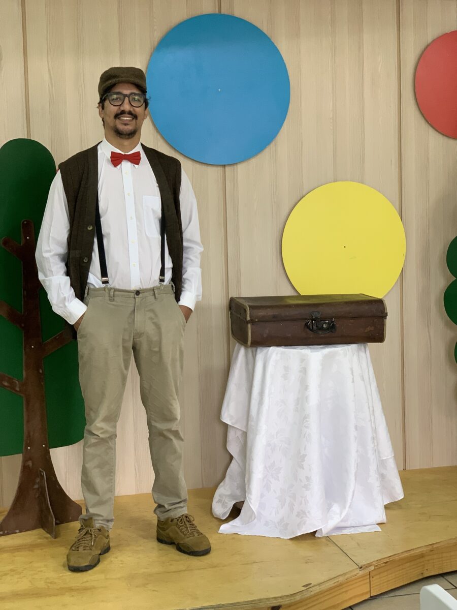 Facilitador de evento e comunicador criativo