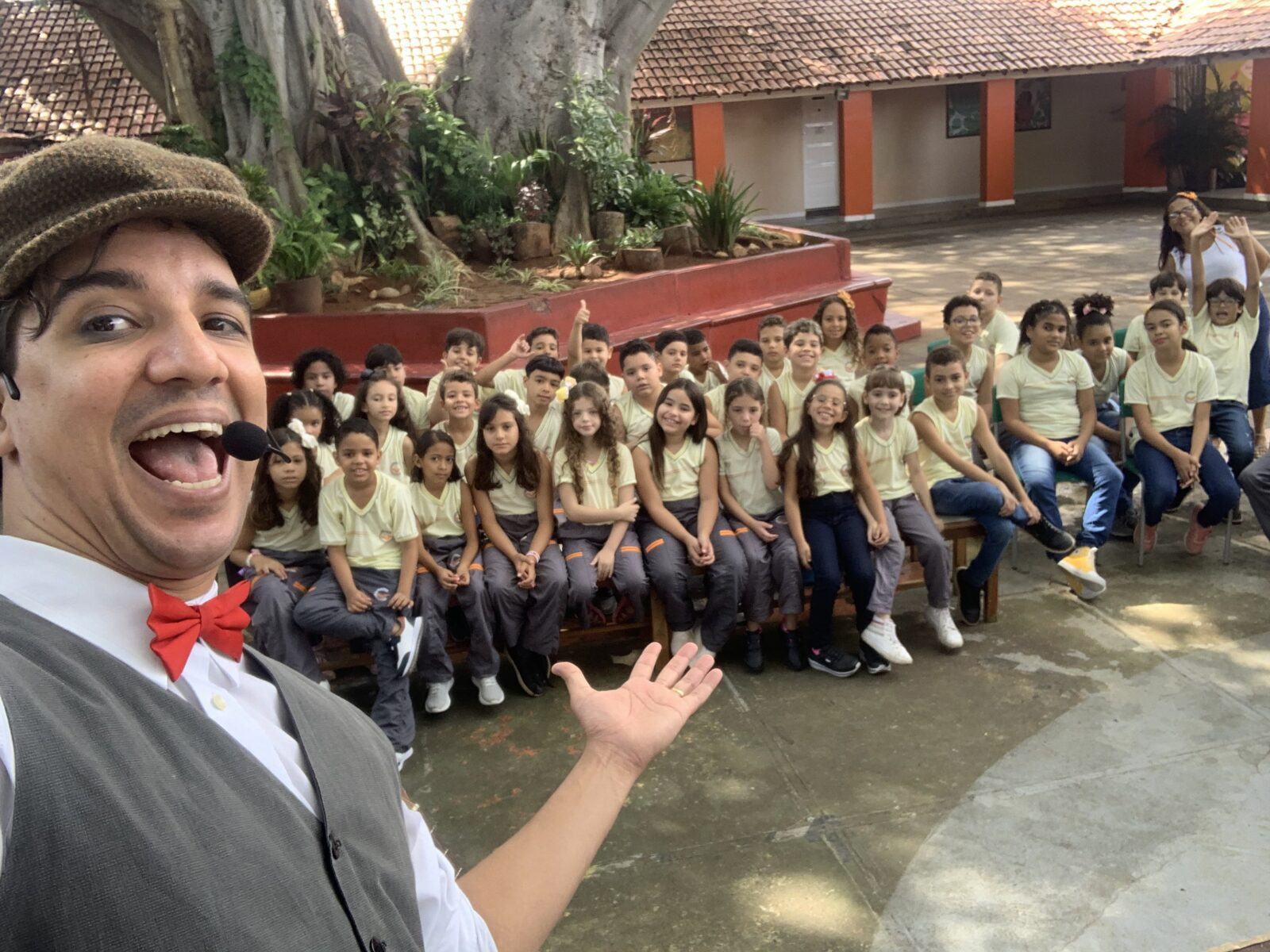 Facilitador de evento e comunicador criativo