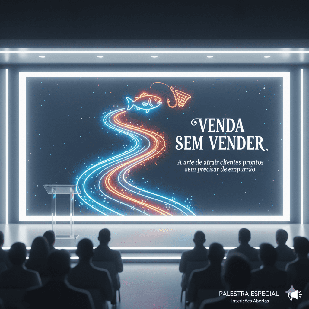 Venda Sem Vender: A arte de atrair clientes prontos sem precisar de empurrão.