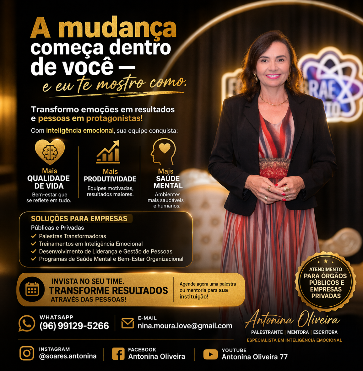 A Mudança começa dentro de você