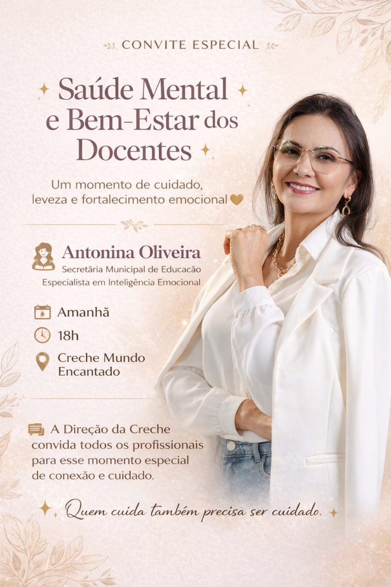 SAUDE MENTAL E BEM ESTAR PARA DOCENTES