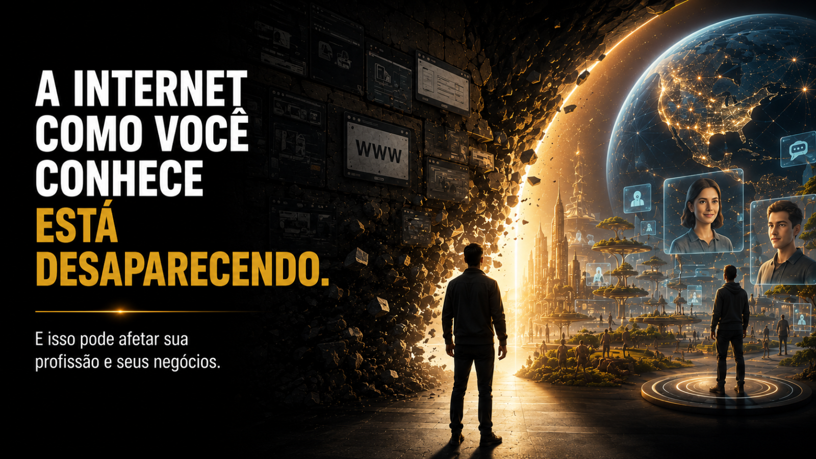 A Internet como você conhece está desaparecendo. Saiba como isso pode afetar sua profissão e seus negócios.