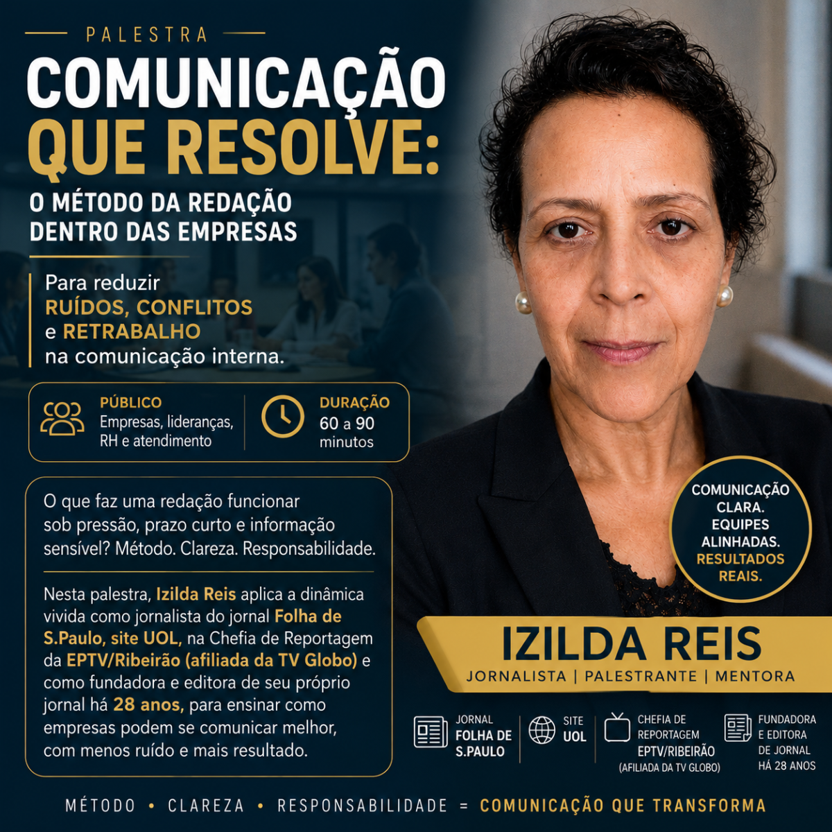 Comunicação que resolve.