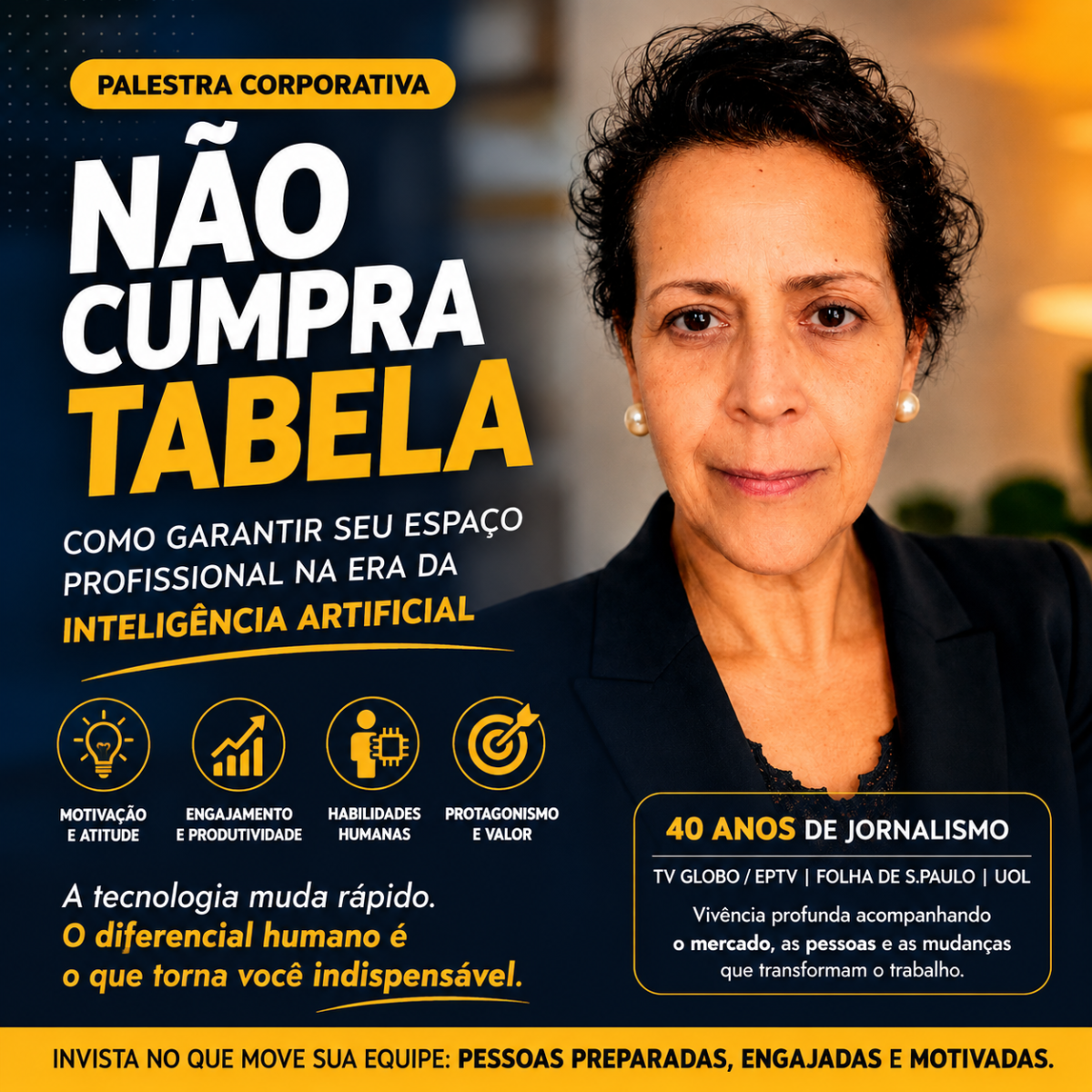 NÃO CUMPRA TABELA E GARANTA SEU EMPREGO NA ERA DA IA