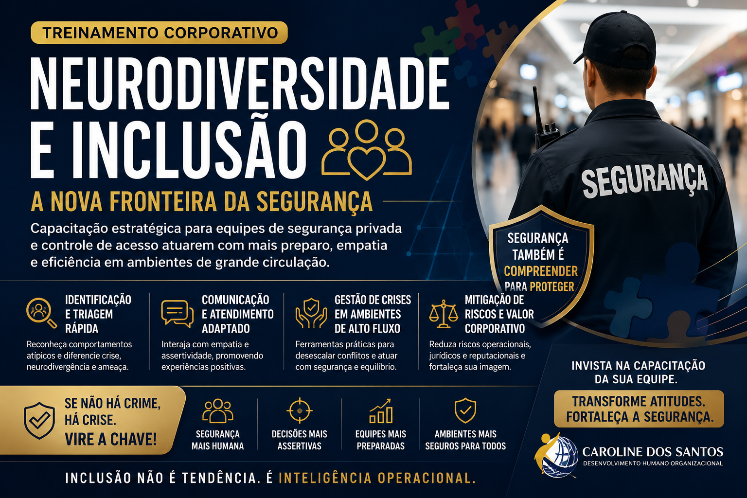 "Neurodiversidade e Inclusão- A Nova Fronteira da Segurança "
