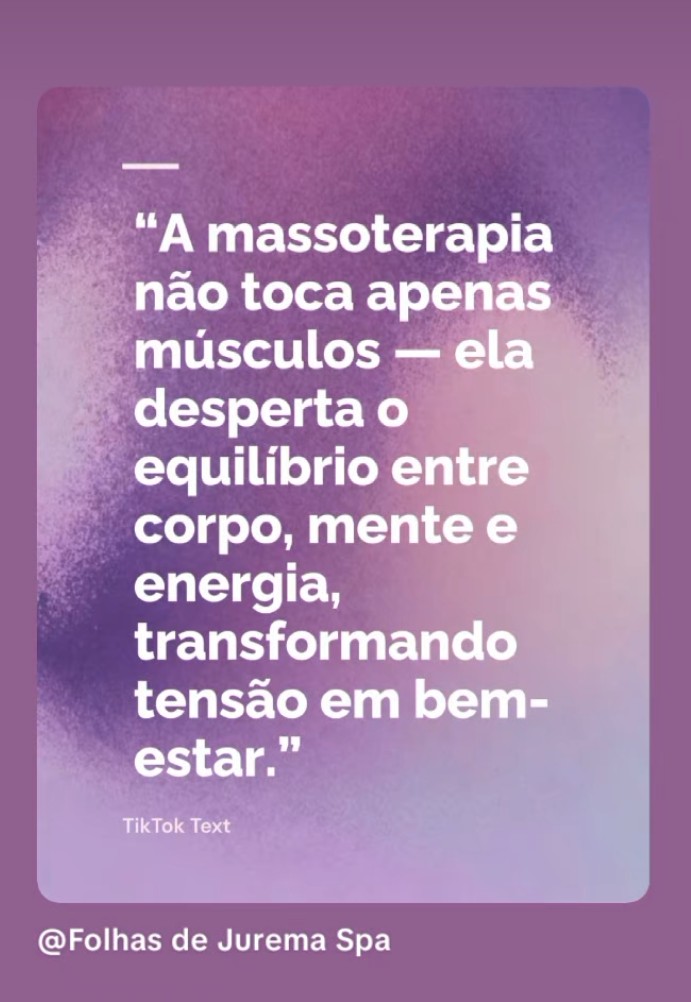 Tecnicas de Massoterapia