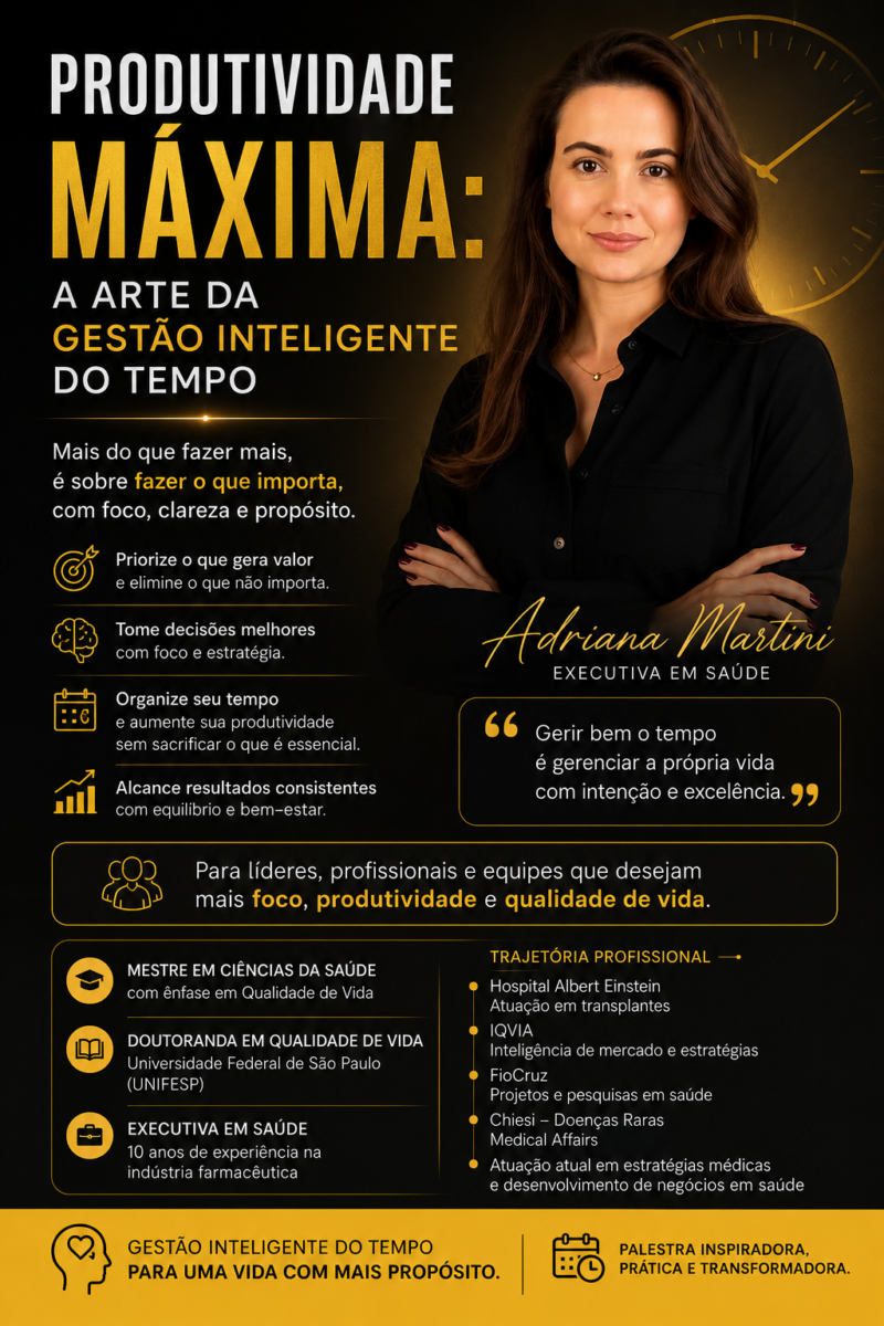 Produtividade Máxima: A arte da Gestão Inteligente do Tempo