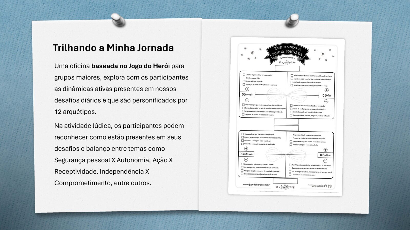 Jornada Lúdica de Autoconhecimento