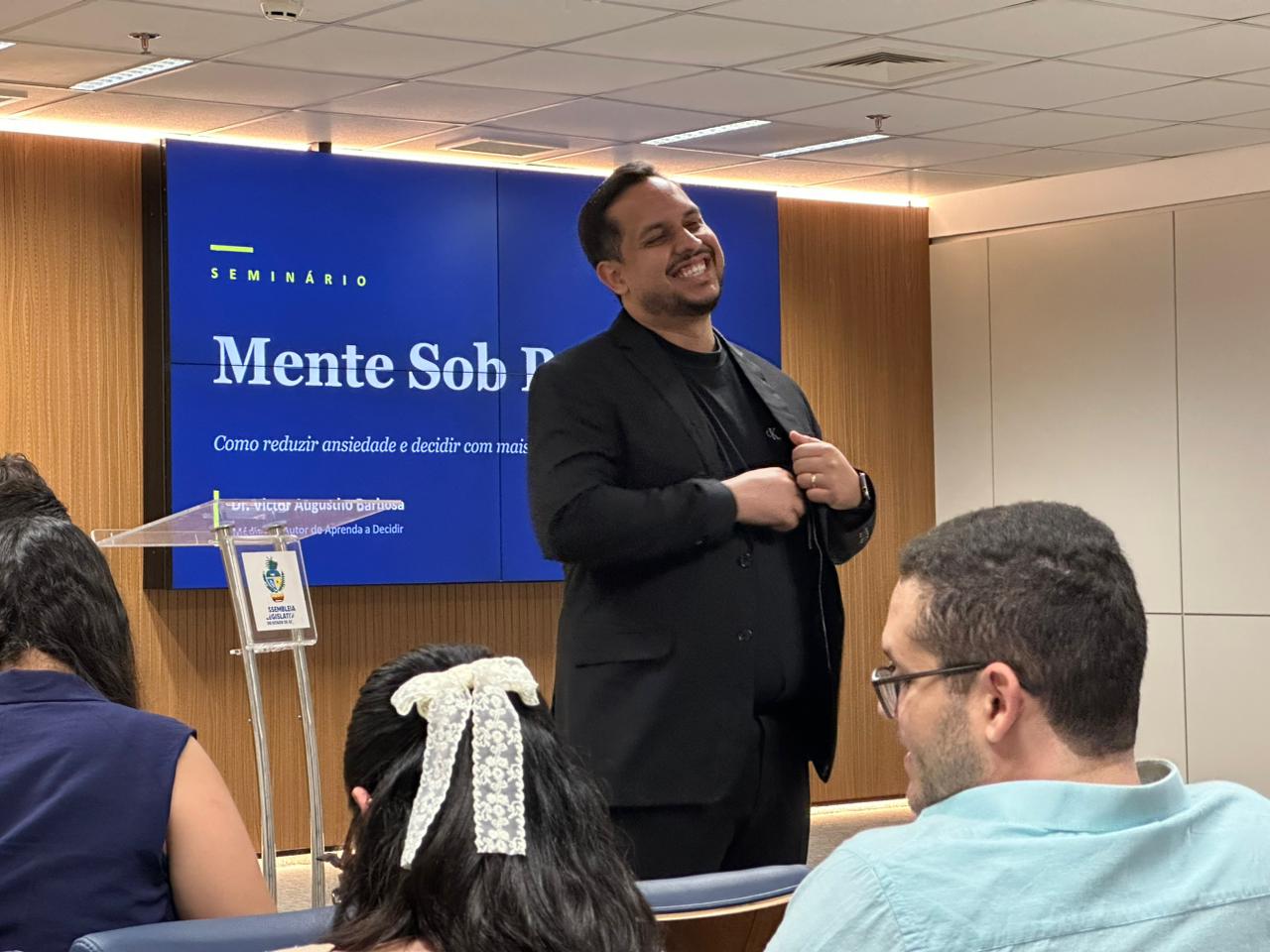 Workshop Mente Sob Pressão, treinamento prático de regulação emocional e decisão