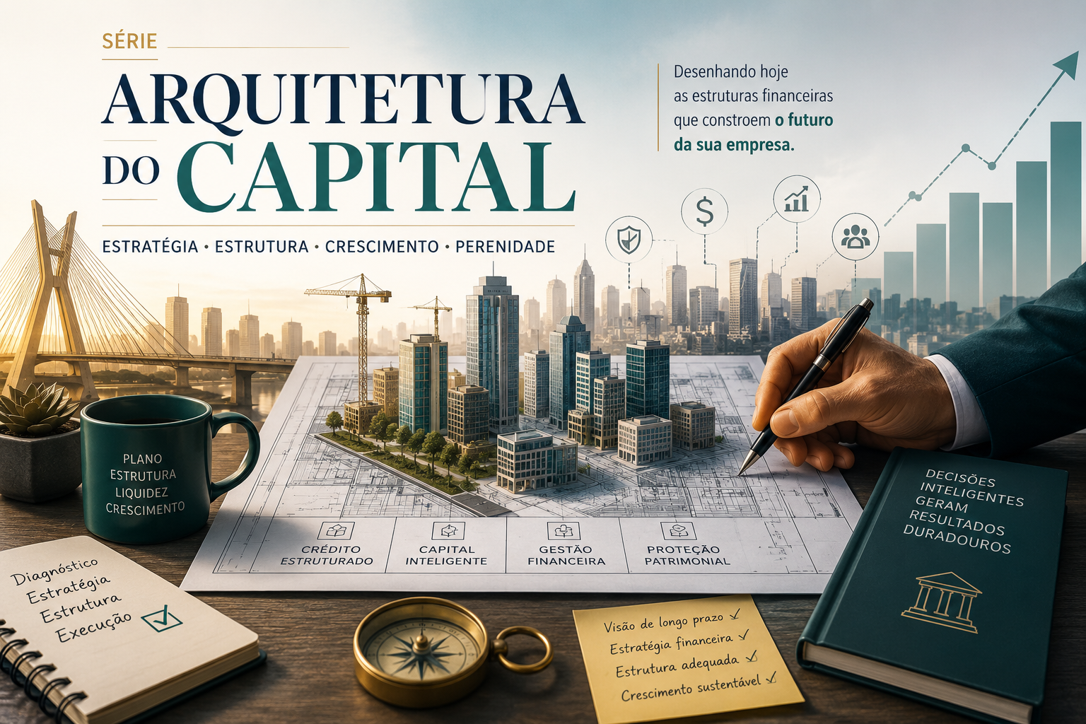 Arquitetura do Capital: Como construir empresas preparadas para crescer com cenário econômico complexos