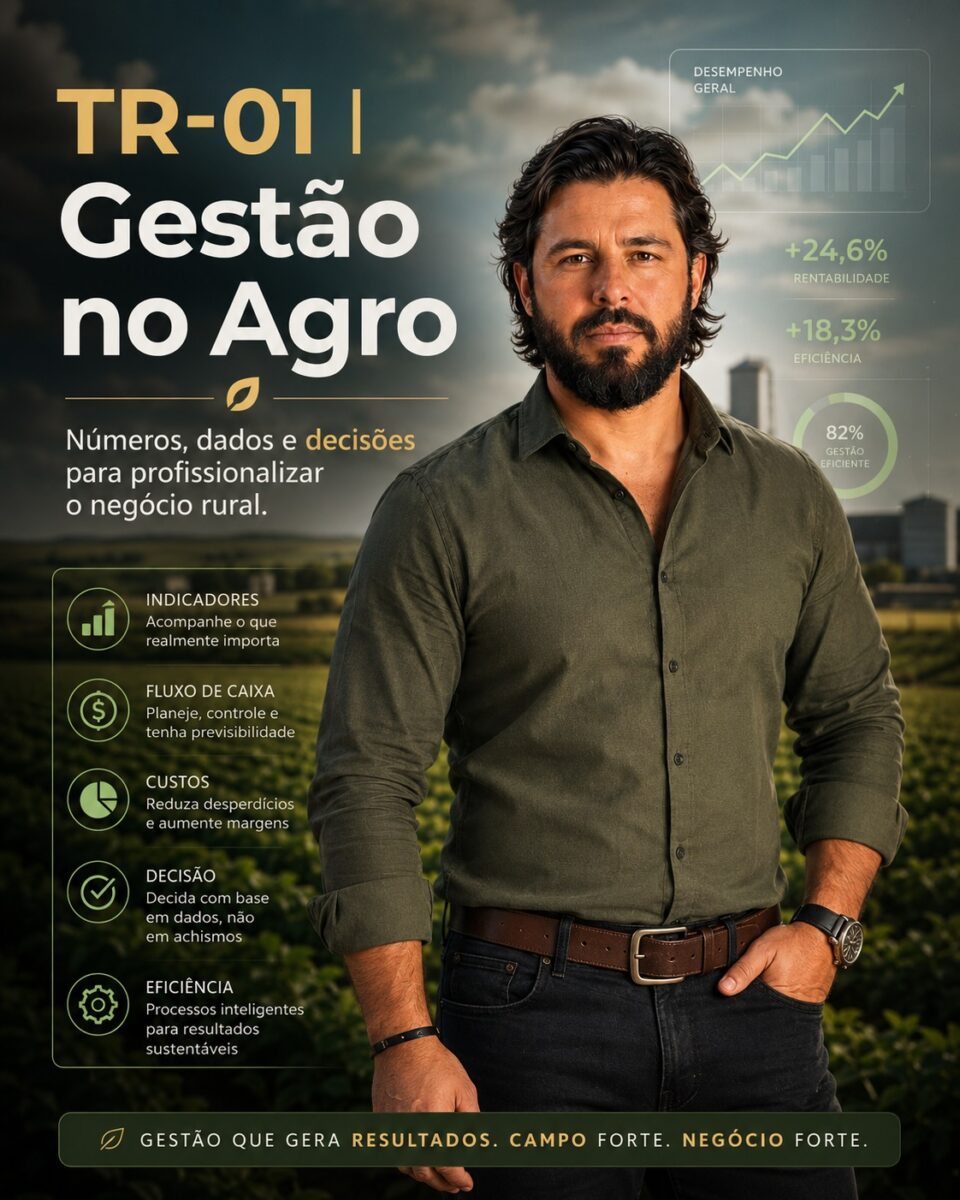 Gestão no Agro - Números, dados e decisões para profissionalizar o negócio rural