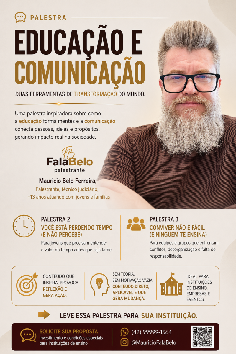 Educação e Comunicação: Duas Ferramentas de Transformação do Mundo.