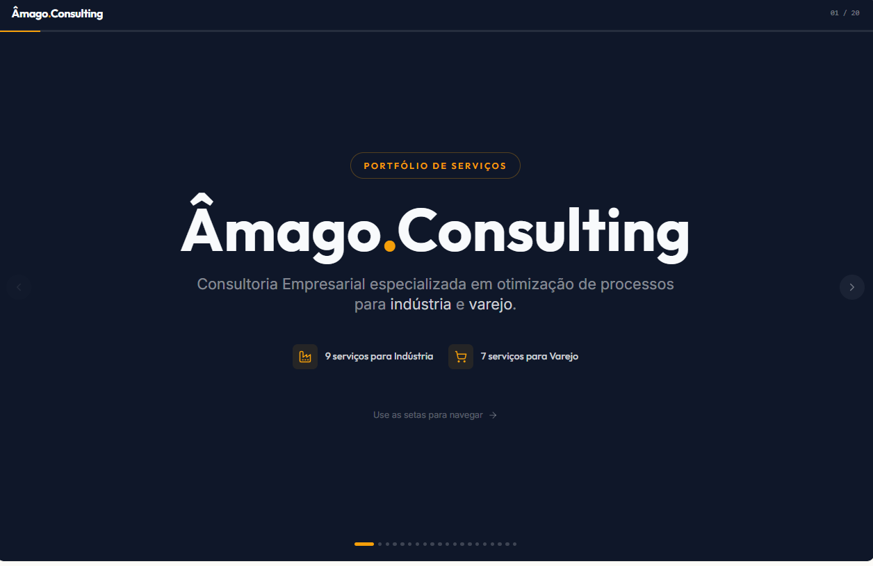 Consultoria Empresarial - Logistica, Industria e Varejo