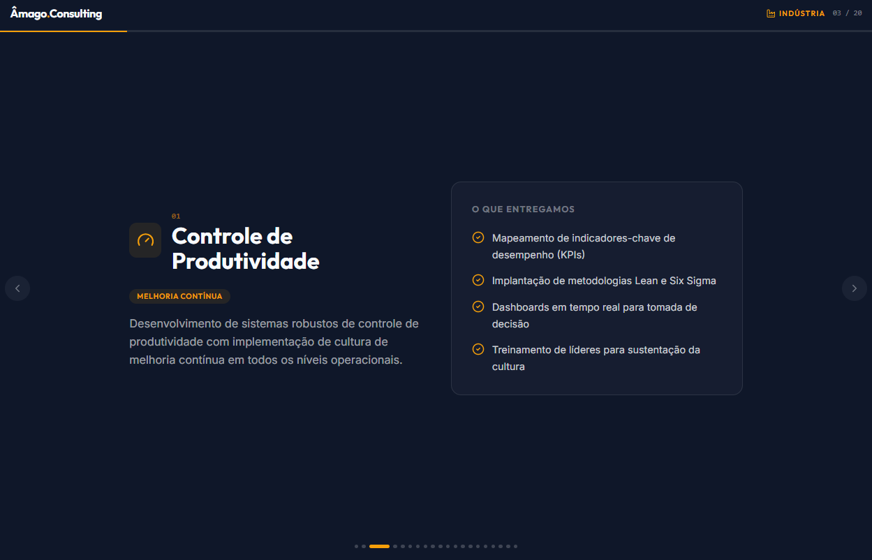 Consultoria Empresarial - Logistica, Industria e Varejo
