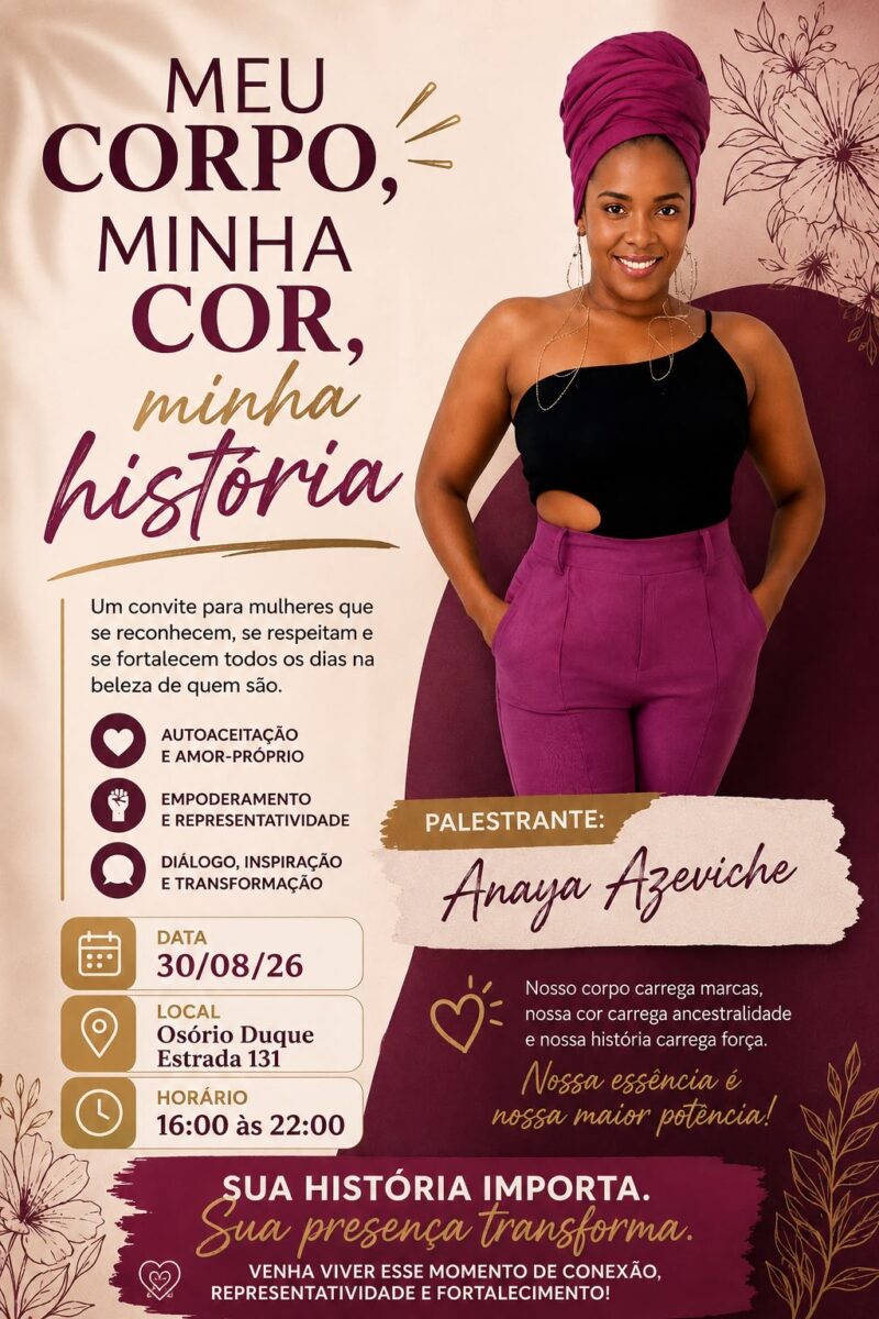Minha corpo, minha cor, minha história