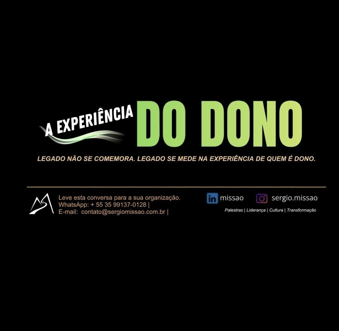 A EXPERIENCIA DO DONO
