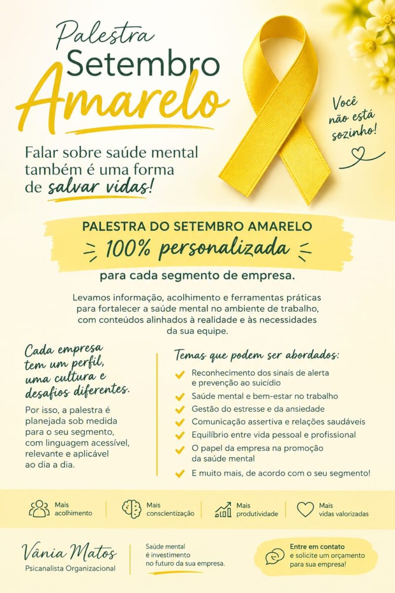 SETEMBRO AMARELO