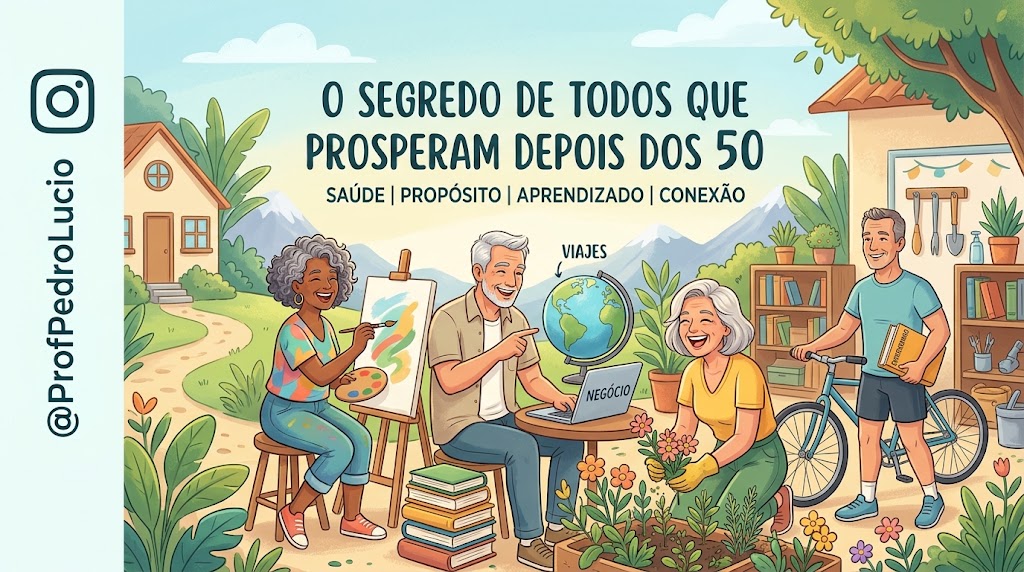 O SEGREDO DE TODOS QUE PROSPERAM DEPOIS DOS 50