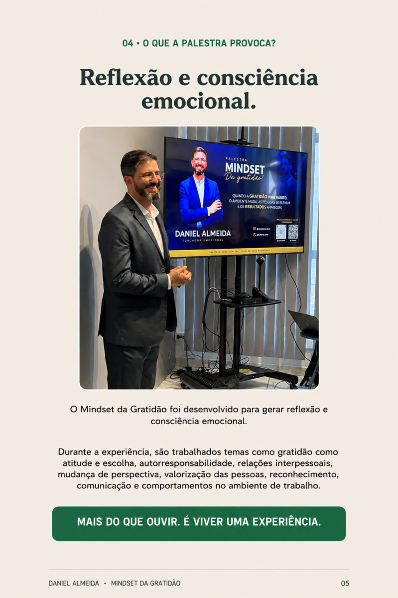 Mindset da Gratidão