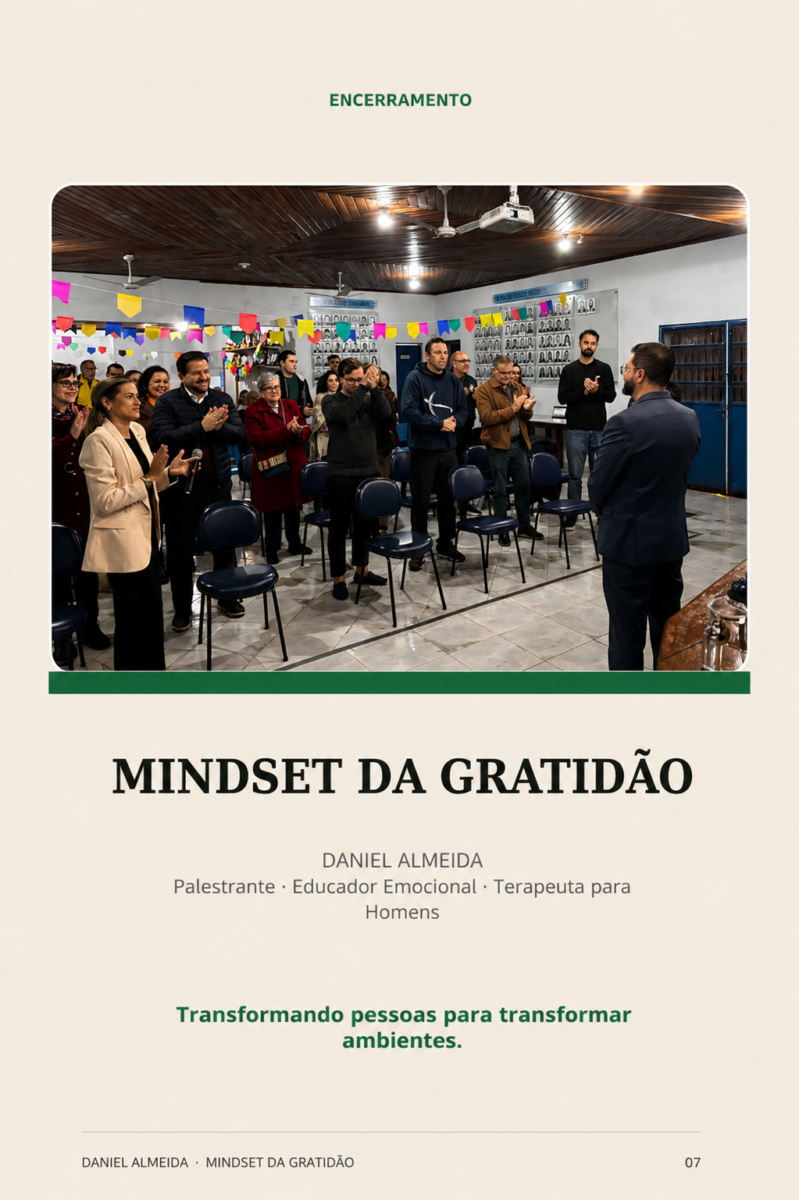 Mindset da Gratidão