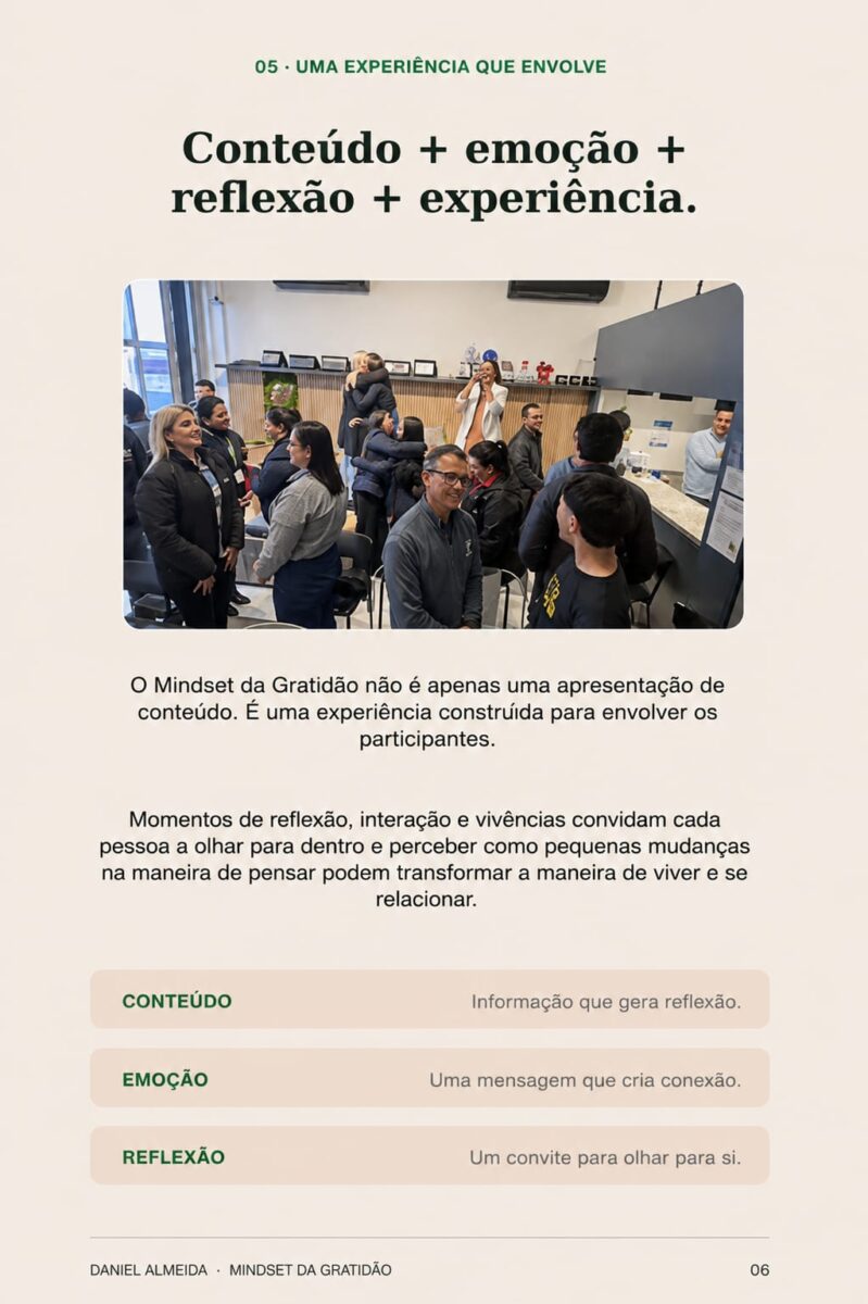Mindset da Gratidão