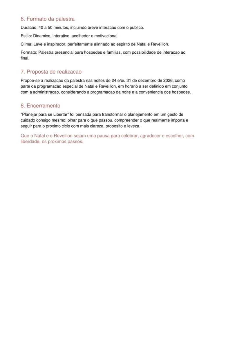 Planejar para se libertar